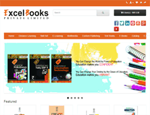 Tablet Screenshot of excelbooks.com